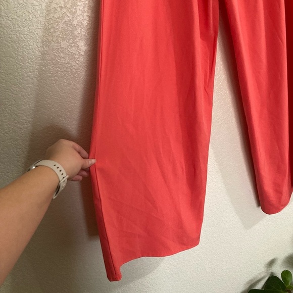 LAST CANCE NEW Charlotte Russe Pink/Coral Pants - Picture 2 of 6